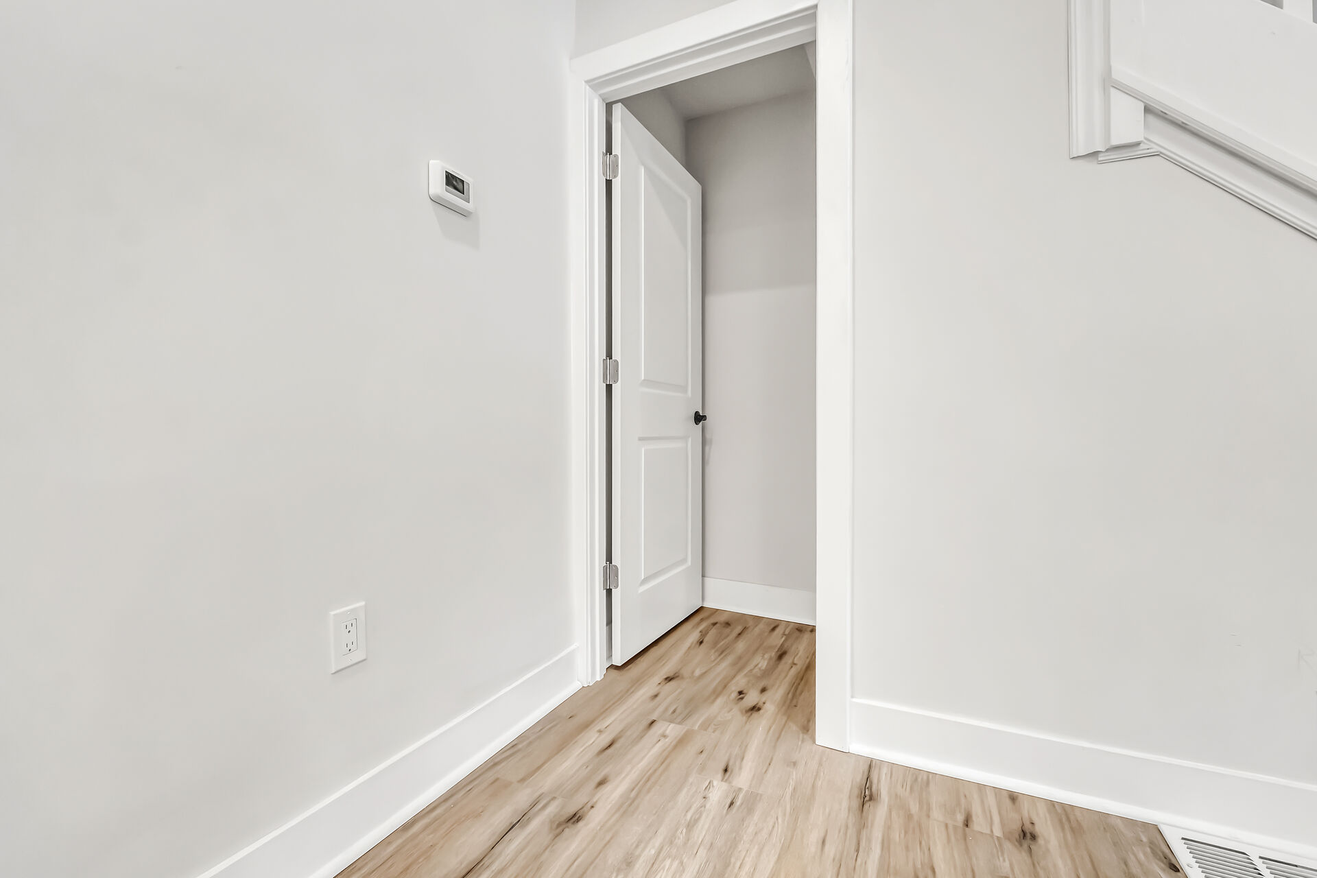 Door to basement area